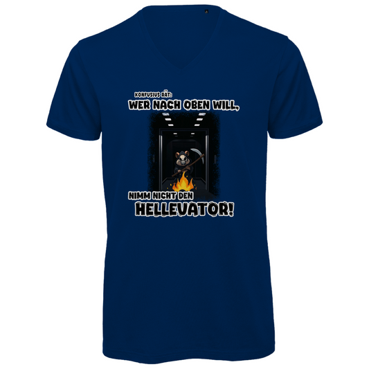Unisex Premium V-Neck T-Shirt - Nimm nicht den Hellevator