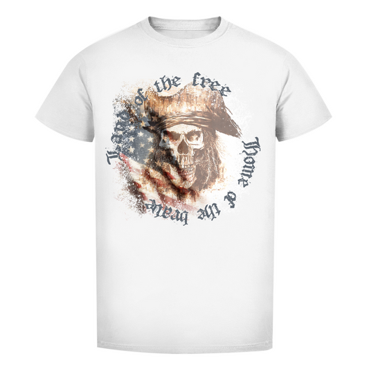 Unisex Premium T-Shirt - Land of the free - Home of the brave