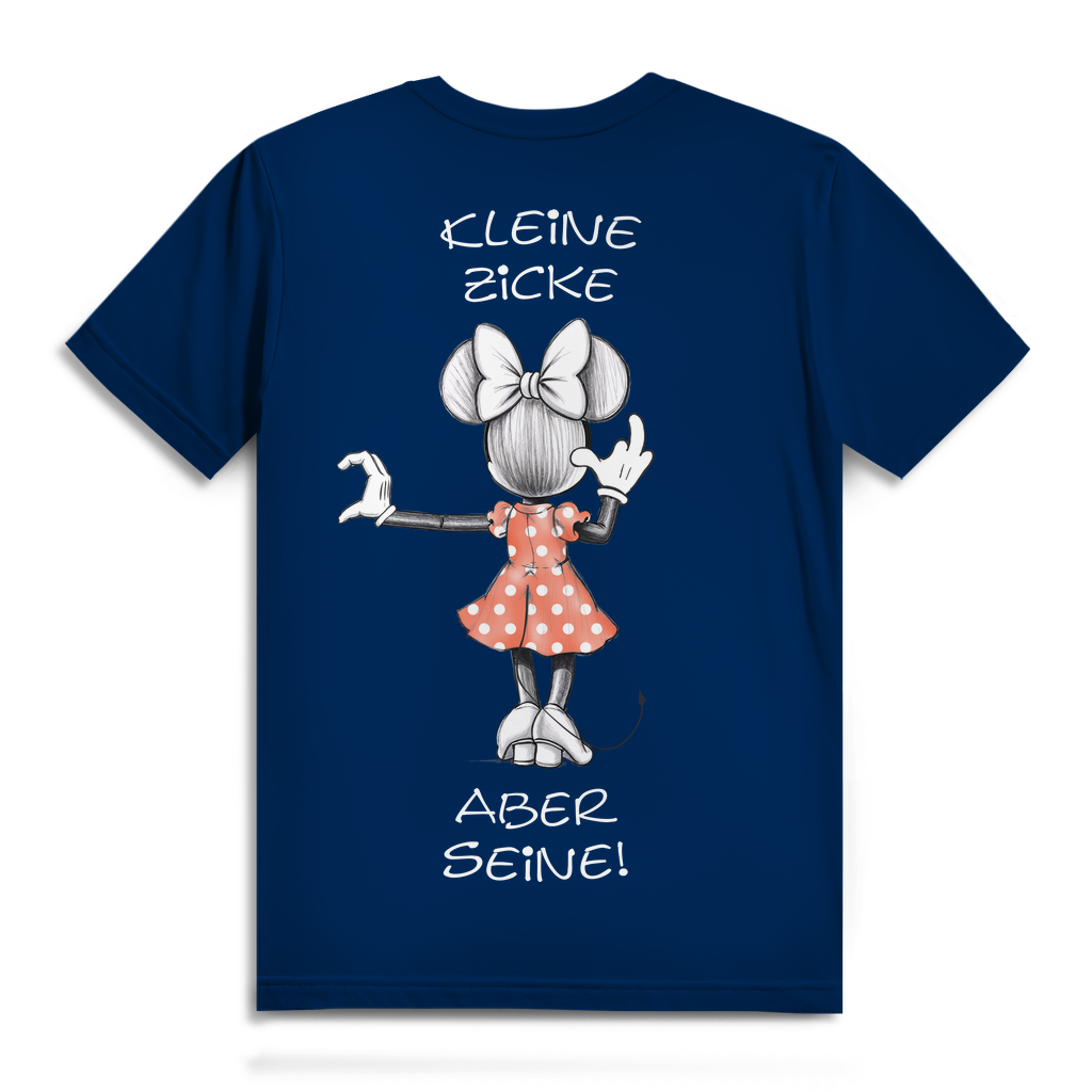 Damen Premium T-Shirt(Rechtsgängerin) - Kleine Zicke - aber seine!