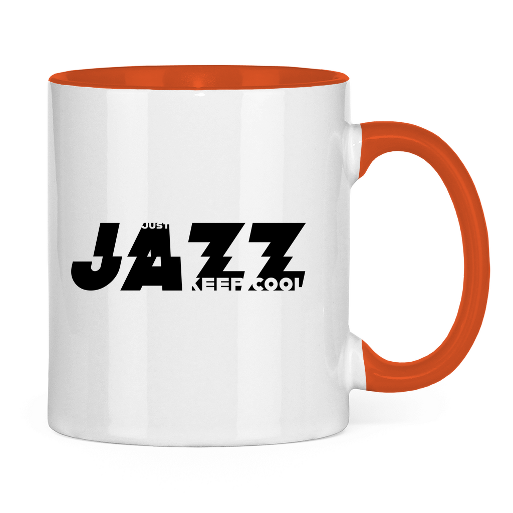 Tasse zweifarbig - Keep cool - Just Jazz