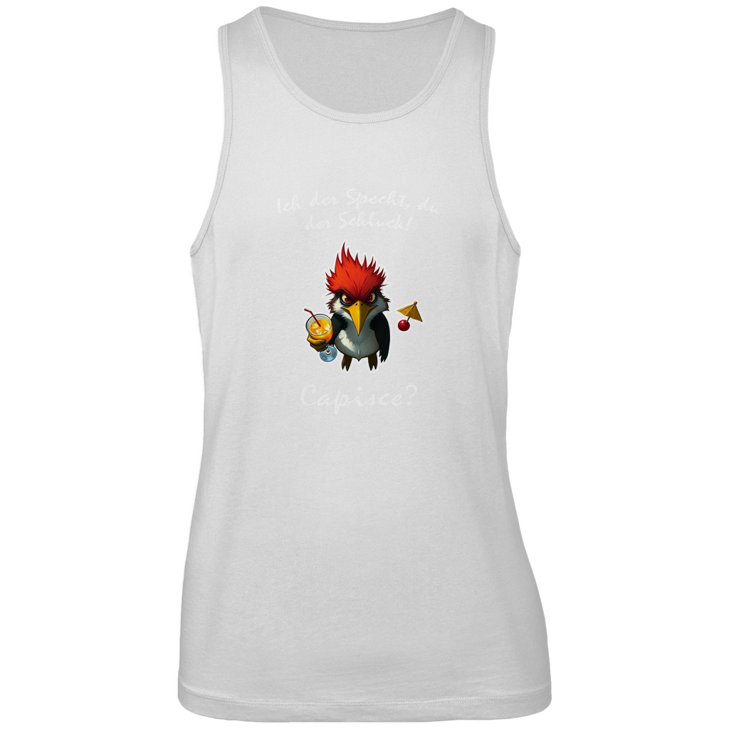 Unisex Premium Tank Top - Ich der Specht, Du der Schluck!