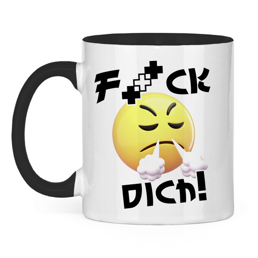 Tasse zweifarbig - F*ck dich