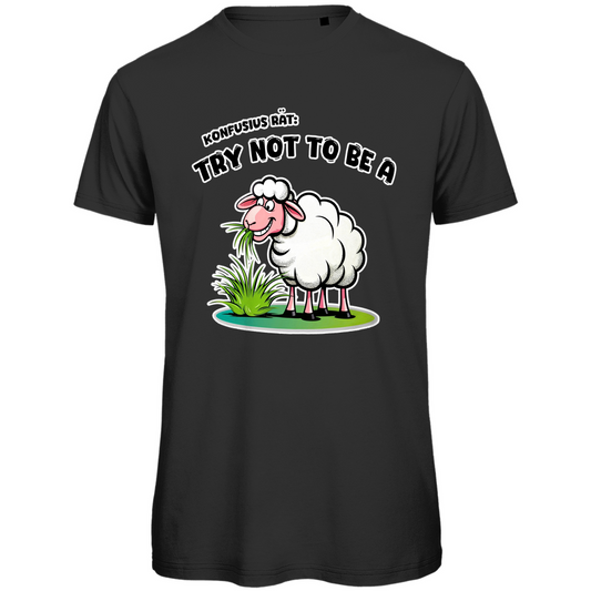Unisex Premium T-Shirt  -Try not to be a sheep