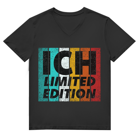 Unisex Premium T-Shirt (V-Kragen) - Ich - Limited Edition