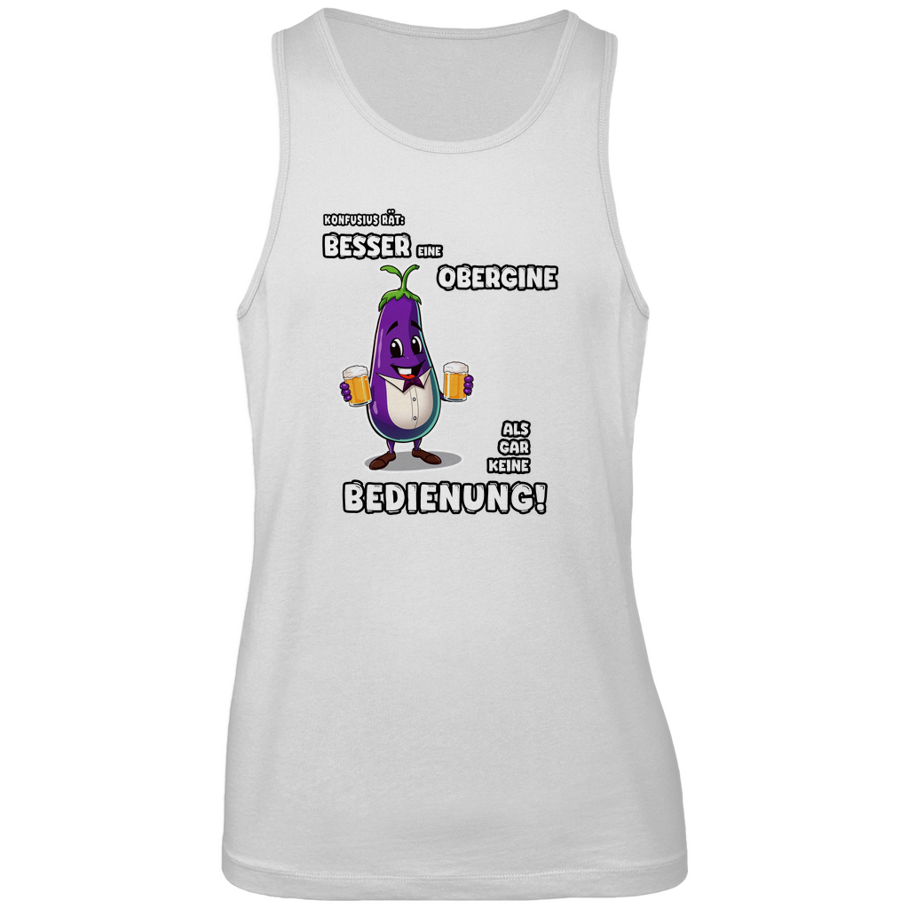 Unisex Premium Tank Top - Besser eine Obergine ...