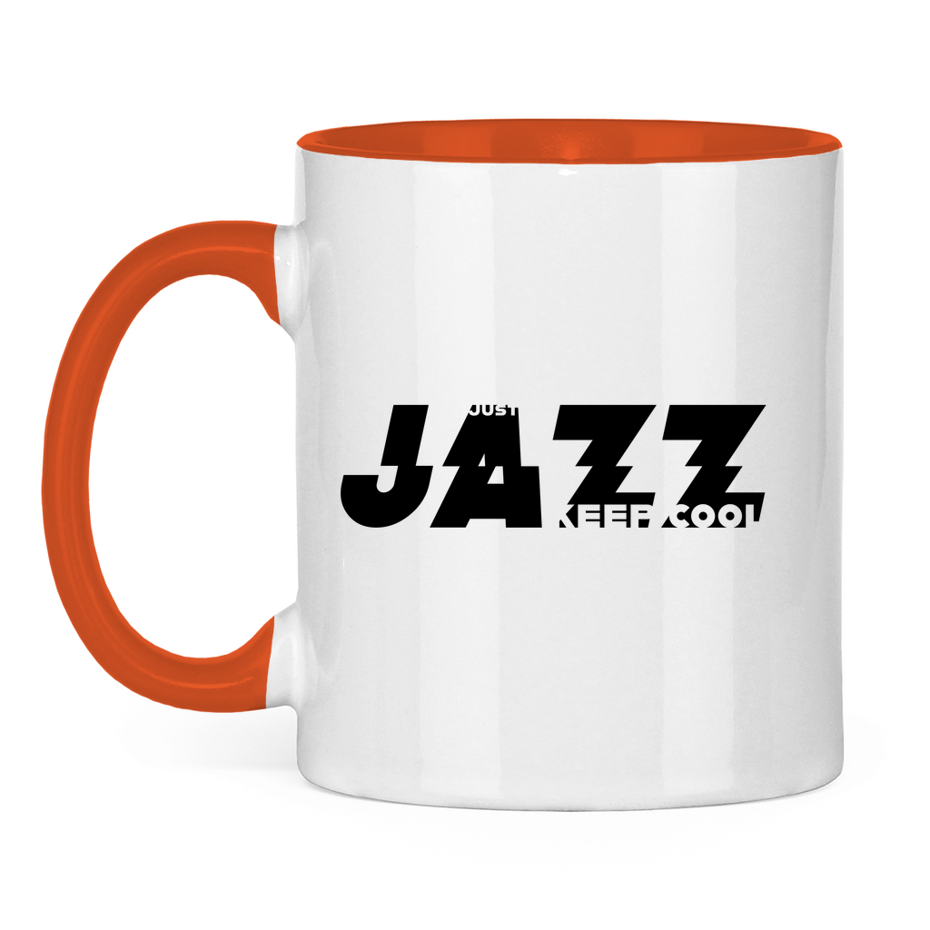 Tasse zweifarbig - Keep cool - Just Jazz