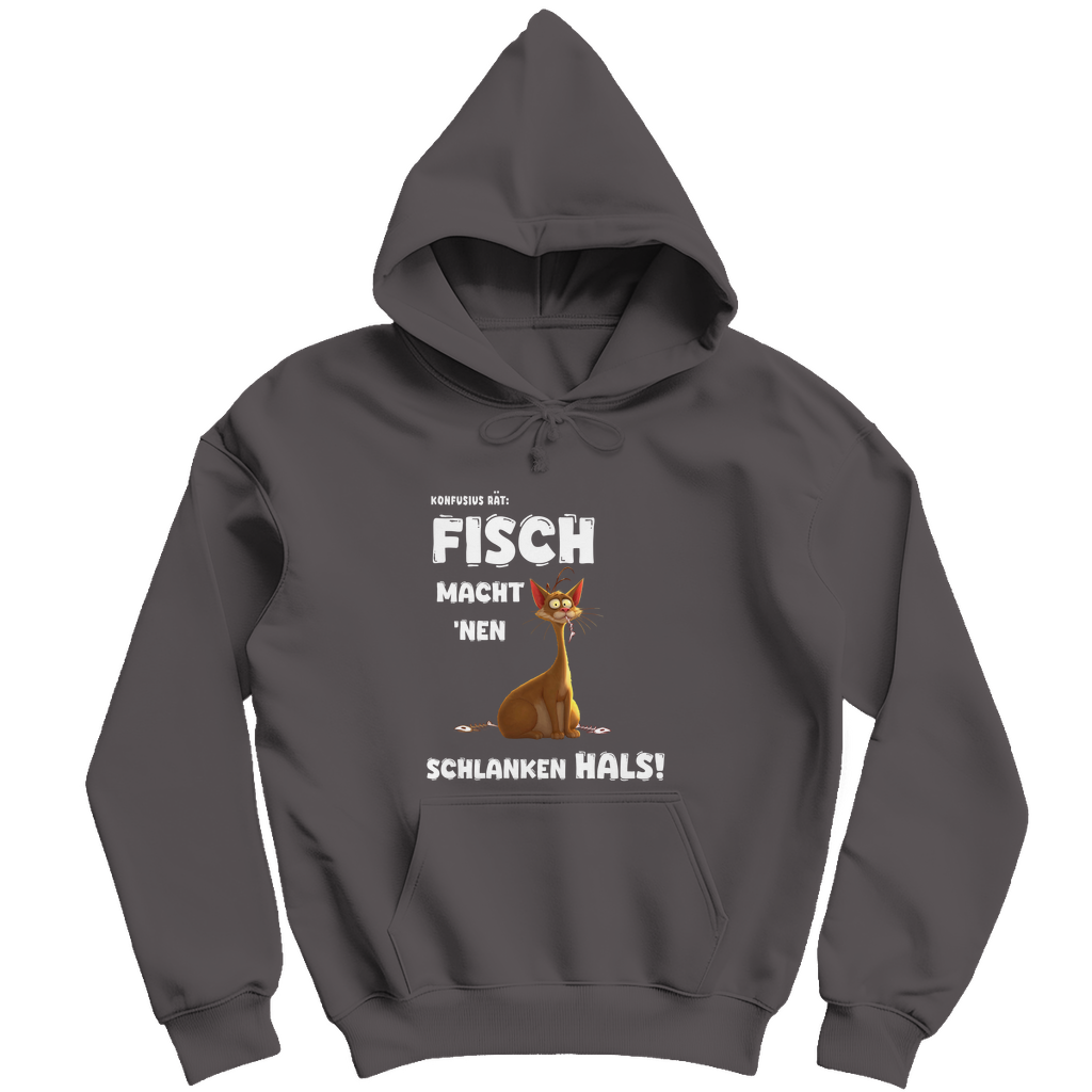 Unisex Hoodie - Fisch macht 'nen schlanken Hals