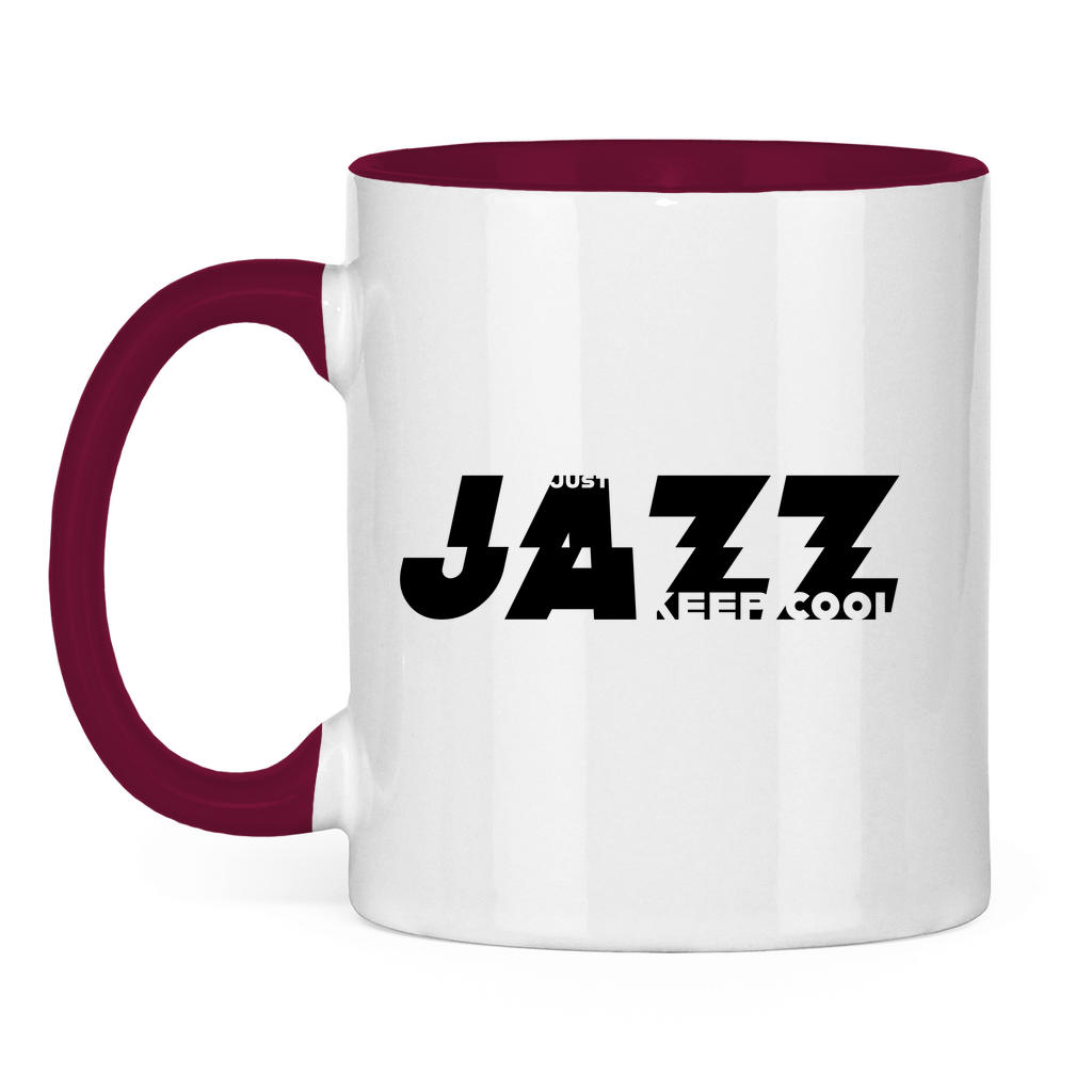 Tasse zweifarbig - Keep cool - Just Jazz