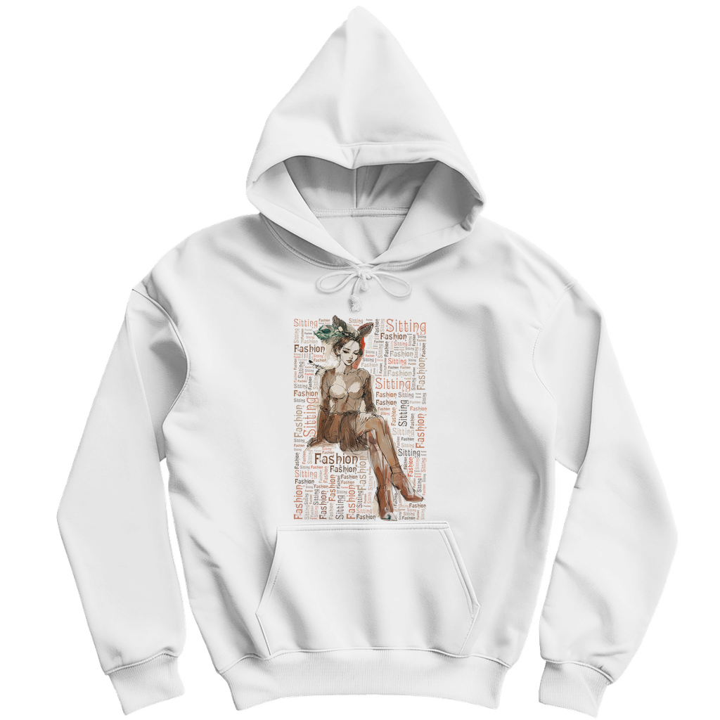 Unisex Hoodie -  Sitting Fashion