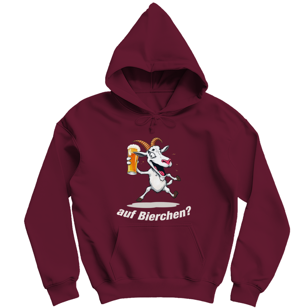 Unisex Hoodie - Bock auf Bierchen? (Frontprint)