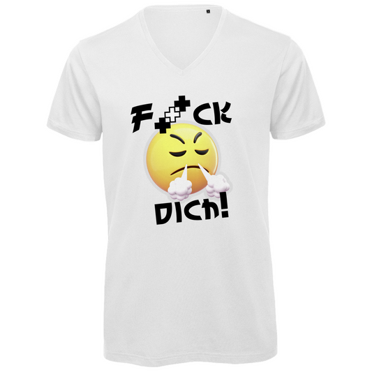 Unisex Premium V-Neck T-Shirt - F*ck dich