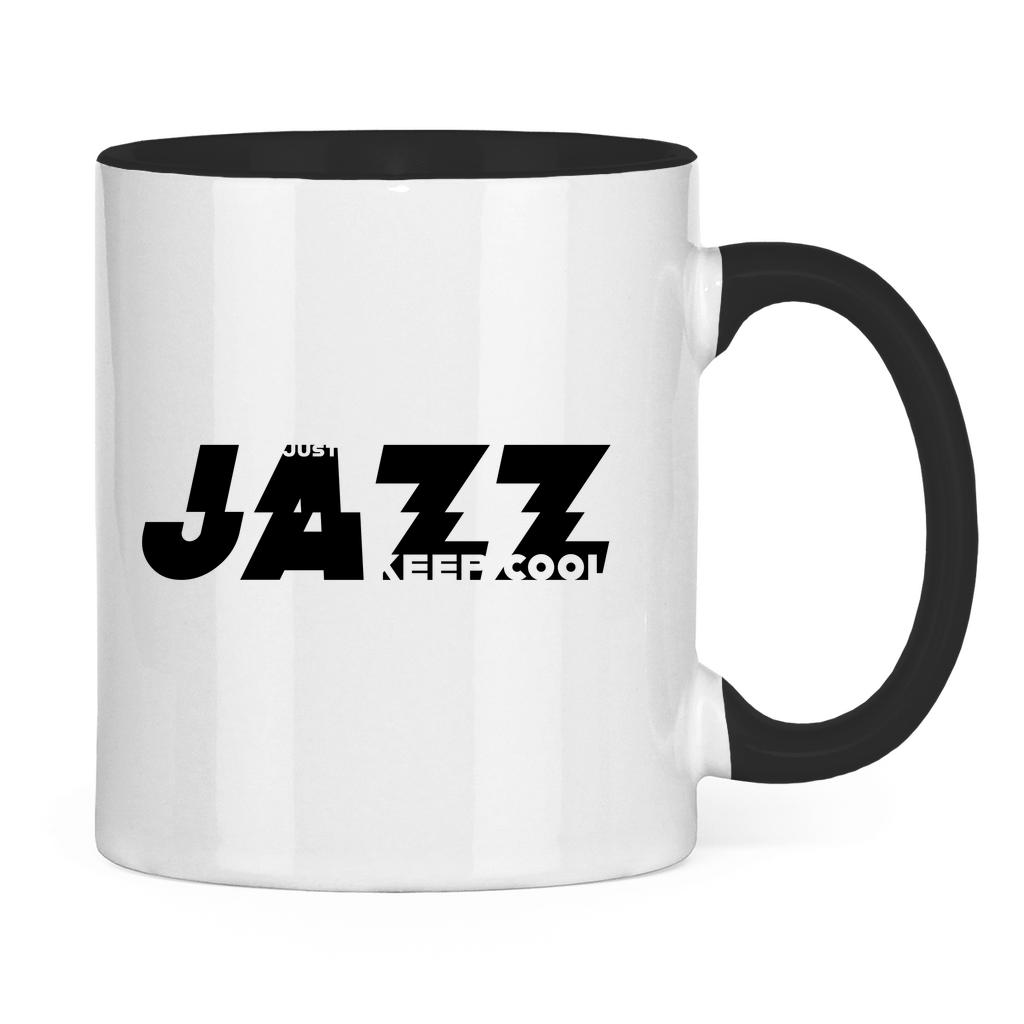 Tasse zweifarbig - Keep cool - Just Jazz
