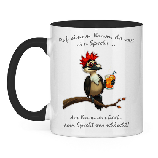 Tasse zweifarbig - Aus einem Baum ...
