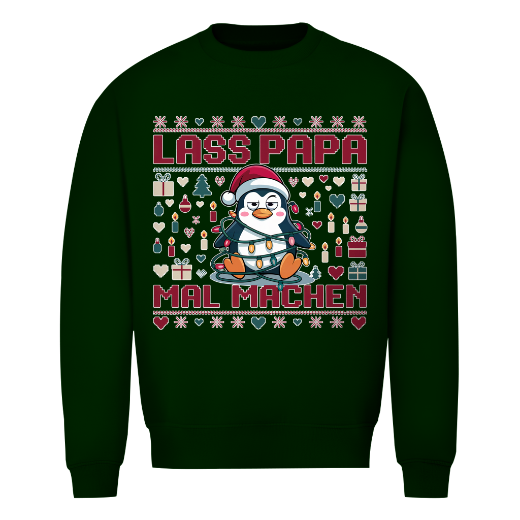 Herren Sweatshirt - Lass Pappa mal machen