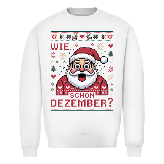 Unisex Sweatshirt Knit-Style - Wie schon Dezember