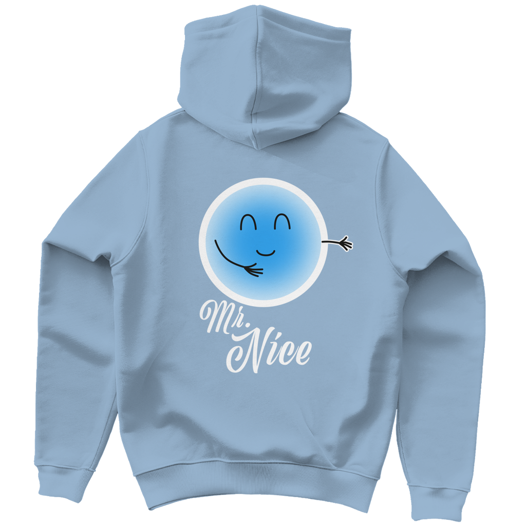 Herren Hoodie - Mr. Nice (blau)