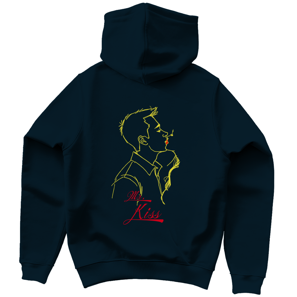 Herren Hoodie - Mr. Kiss
