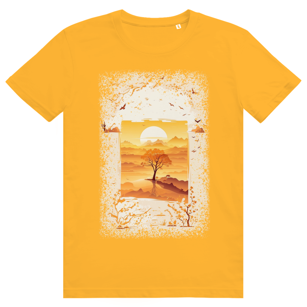Comfort Cotton+ T-Shirt "Desert Tree Sunset"