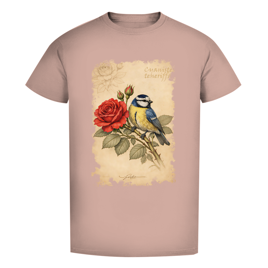 Premium T-Shirt "Cyanistes teneriffae"