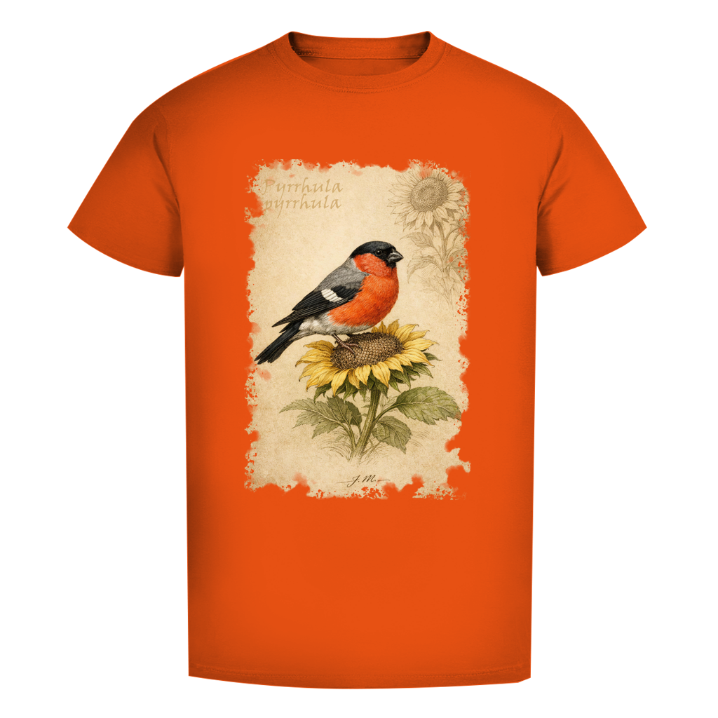 Premium T-Shirt "Pyrrhula pyrrhula"