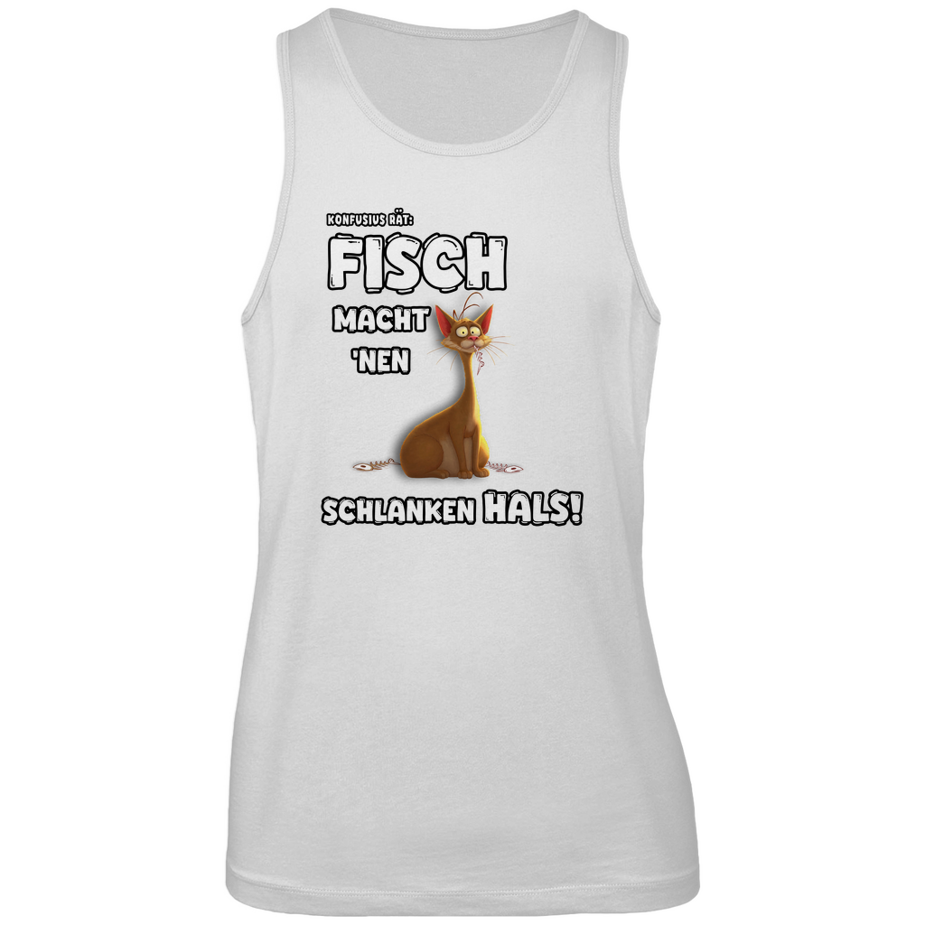 Unisex Premium Tank Top - Fisch macht 'nen schlanken Hals