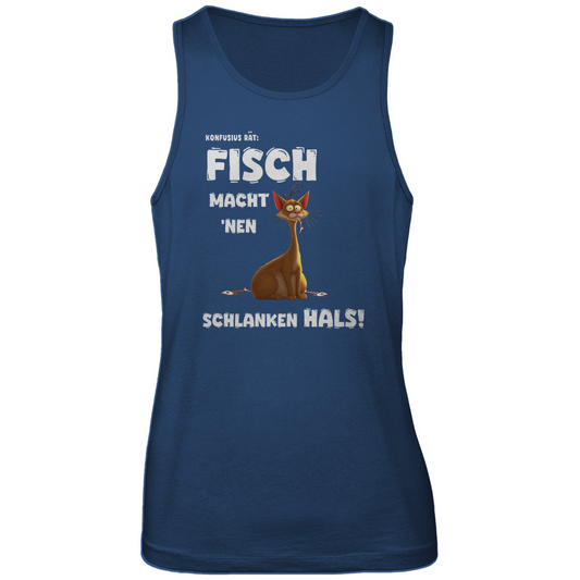 Unisex Premium Tank Top - Fisch macht 'nen schlanken Hals