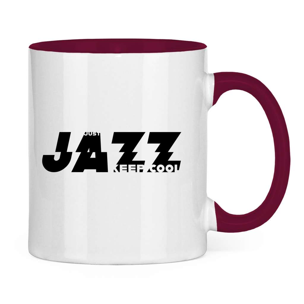Tasse zweifarbig - Keep cool - Just Jazz