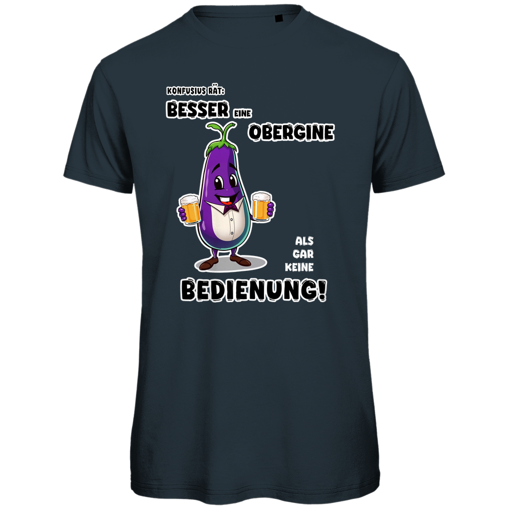 Unisex Premium T-Shirt - Besser eine Obergine ...