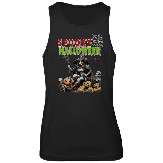 Unisex Premium Tank Top - Spooky Halloween