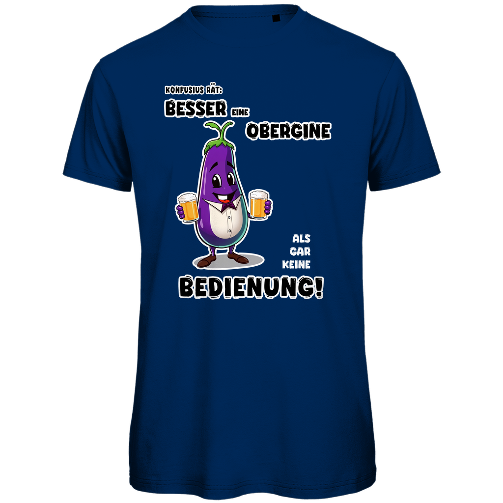 Unisex Premium T-Shirt - Besser eine Obergine ...