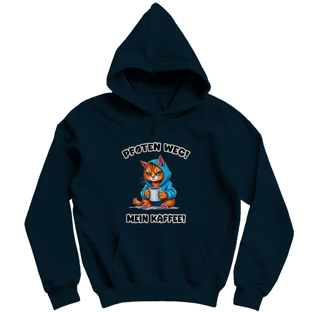 Unisex Hoodie - Pfoten weg! Mein Kaffee!