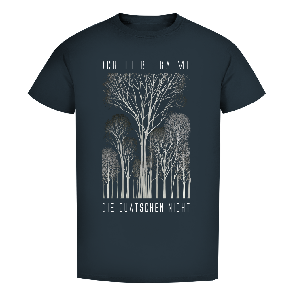 Unisex Premium T-Shirt - Ich liebe Bäume - die quatschen nicht