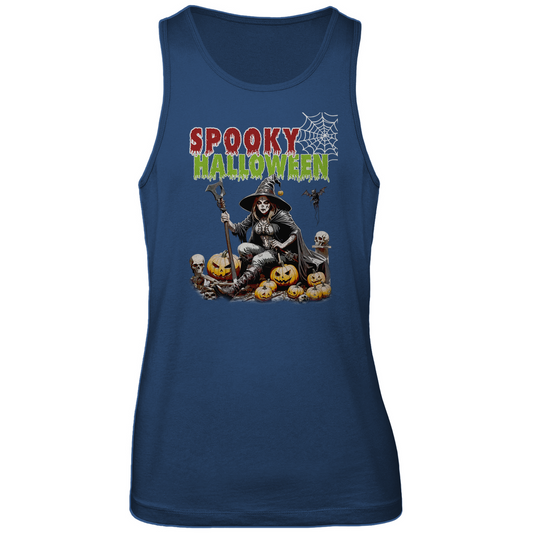 Unisex Premium Tank Top - Spooky Halloween