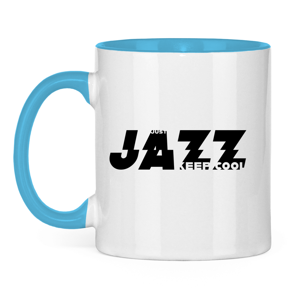 Tasse zweifarbig - Keep cool - Just Jazz
