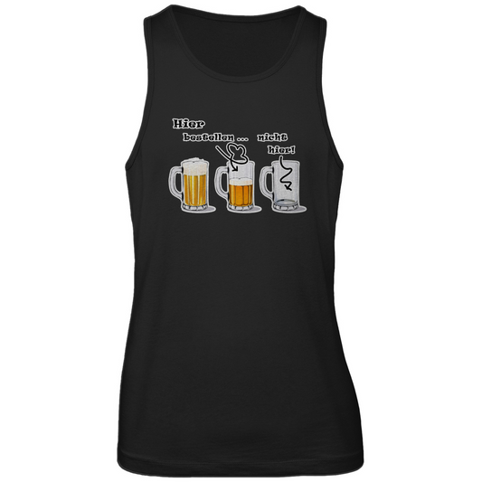 Unisex Premium Tank Top - Bier-Bestell-Anzeiger