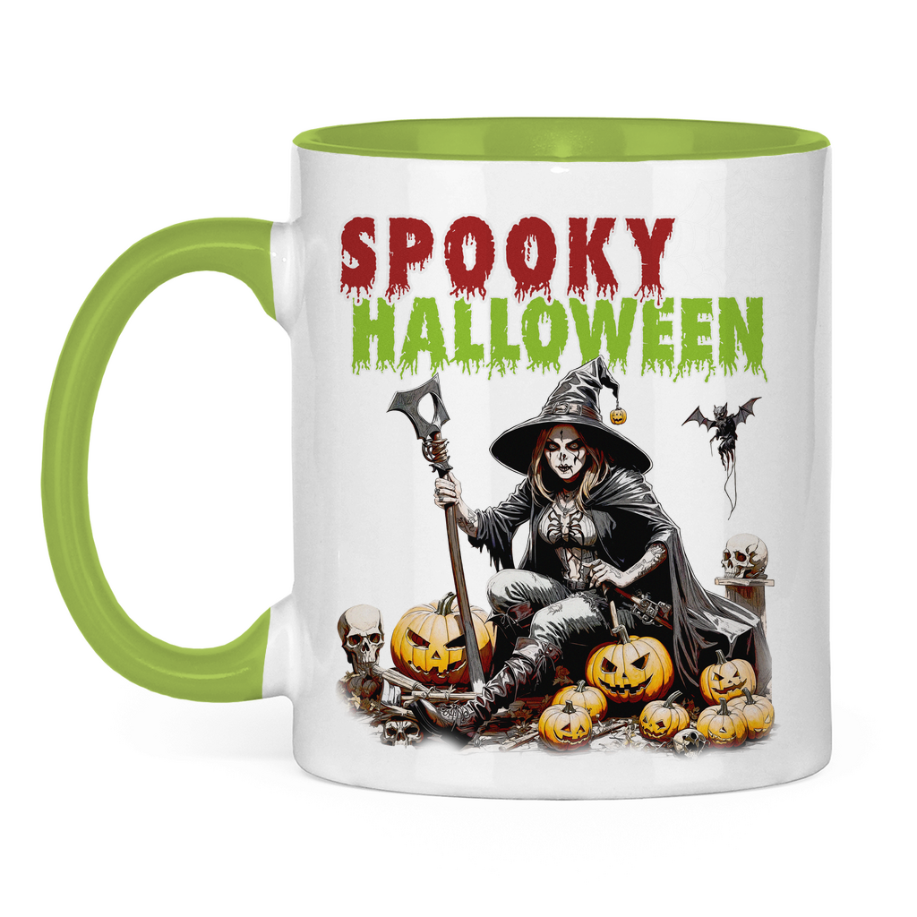 Tasse zweifarbig - Spooky Halloween