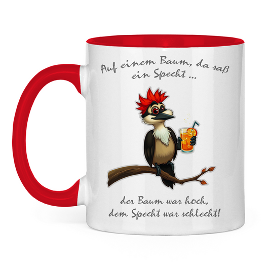 Tasse zweifarbig - Aus einem Baum ...