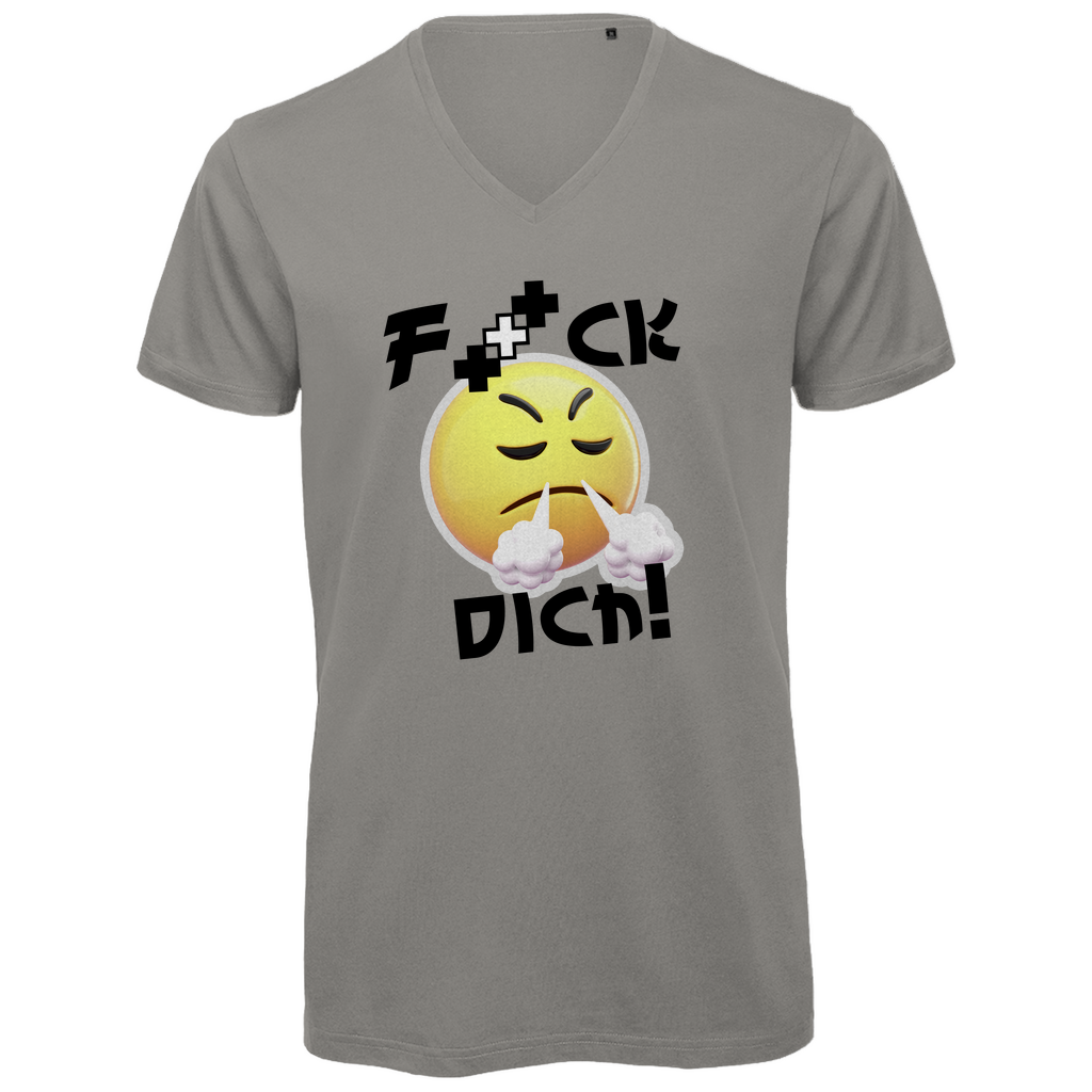 Unisex Premium V-Neck T-Shirt - F*ck dich