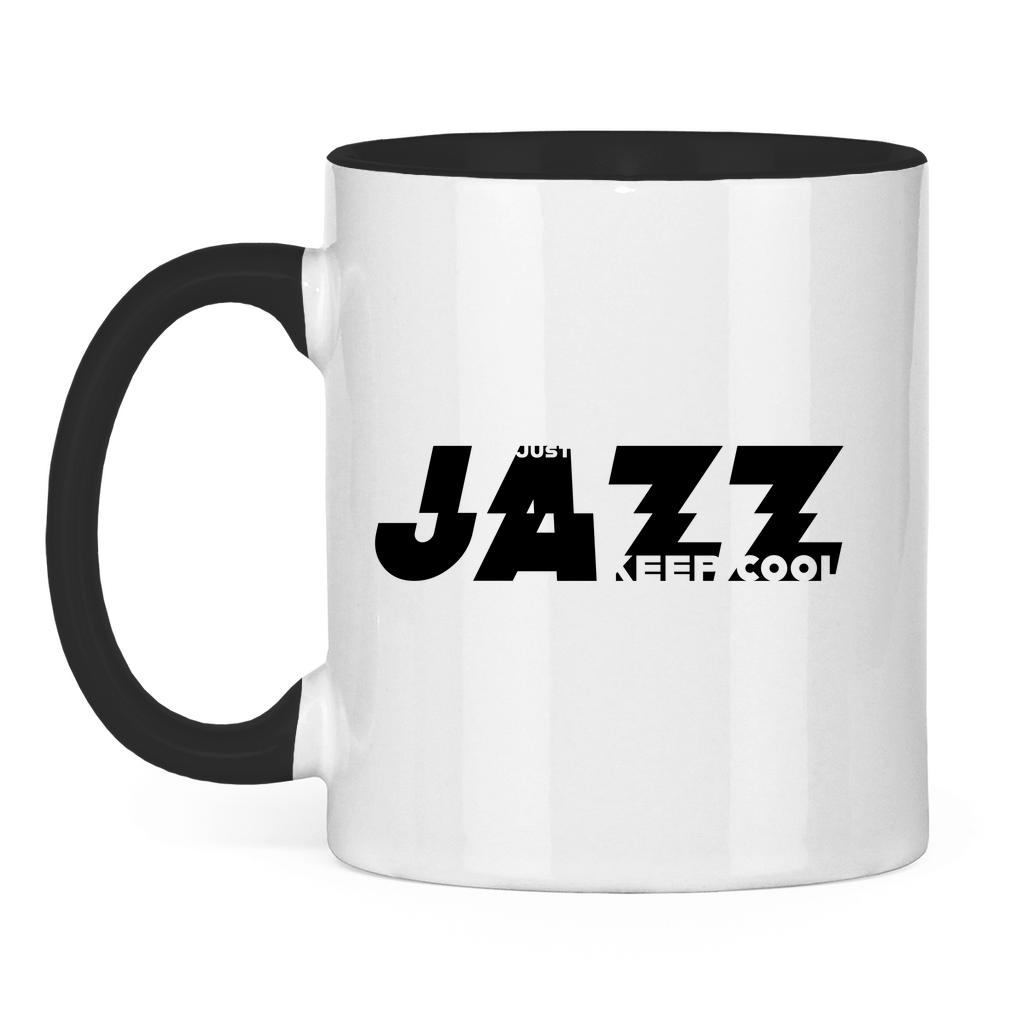 Tasse zweifarbig - Keep cool - Just Jazz