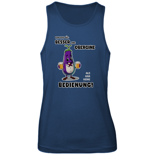 Unisex Premium Tank Top - Besser eine Obergine ...