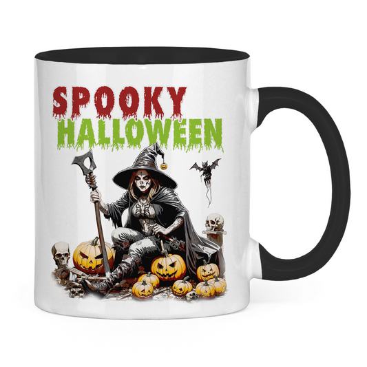 Tasse zweifarbig - Spooky Halloween