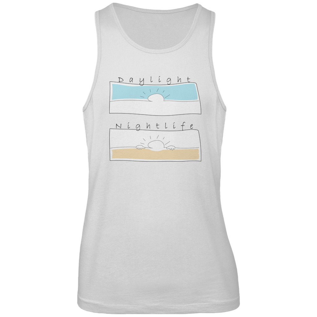 Unisex Premium Tank Top - Daylight - Nightlife für helle Shirts