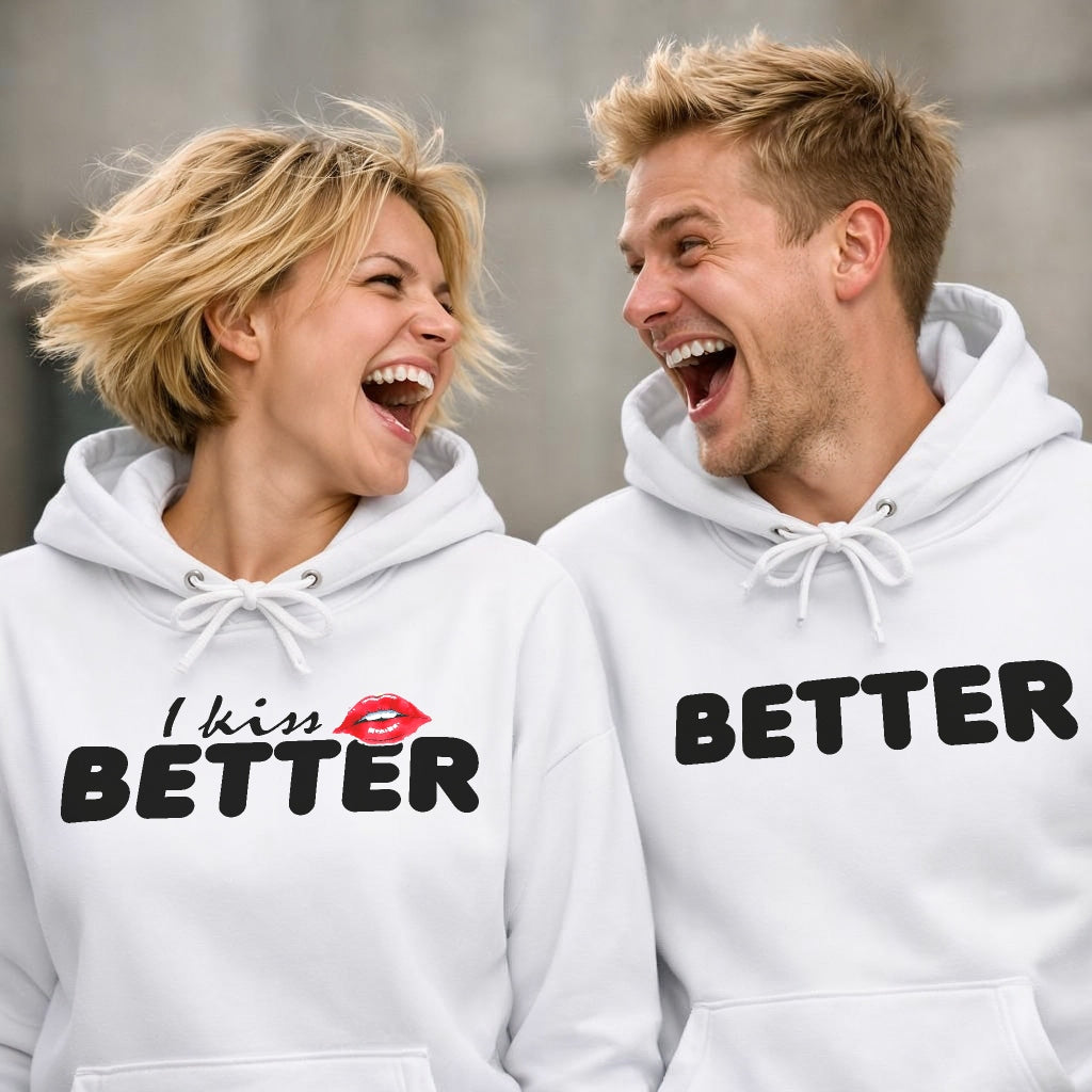 I kiss better - Kuschel Hoodie Bündel