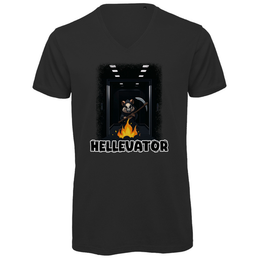 Unisex Premium V-Neck T-Shirt - Hellevator