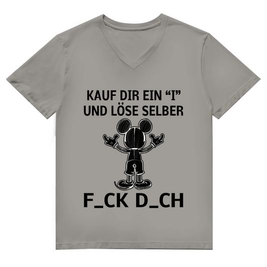 Unisex Premium V-Neck T-Shirt - Kauf Dir ein I und löse selber