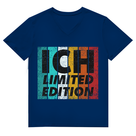 Unisex Premium T-Shirt (V-Kragen) - Ich - Limited Edition