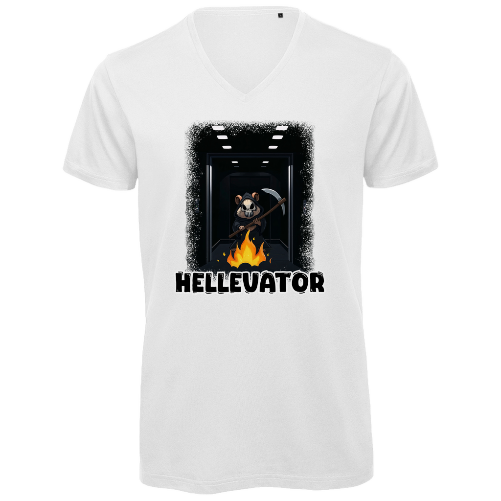 Unisex Premium V-Neck T-Shirt - Hellevator