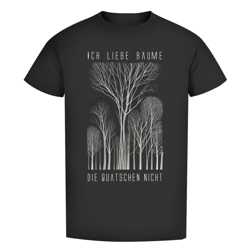 Unisex Premium T-Shirt - Ich liebe Bäume - die quatschen nicht