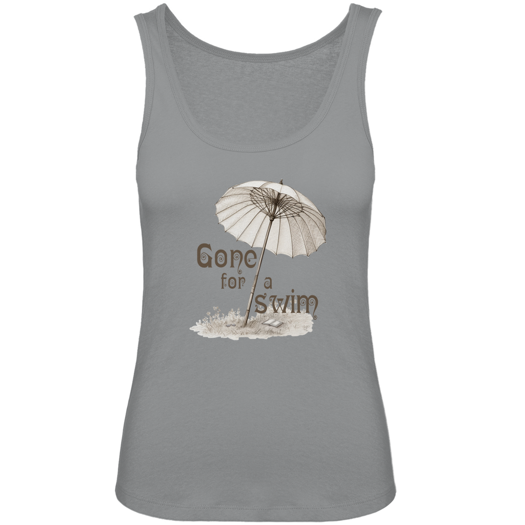 Damen Premium Organic Tank Top - Gone for a swim