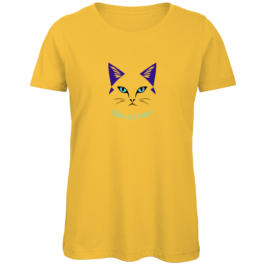 Damen Premium T-Shirt - Vista del Gatto